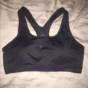 Black Nike Sports Bra